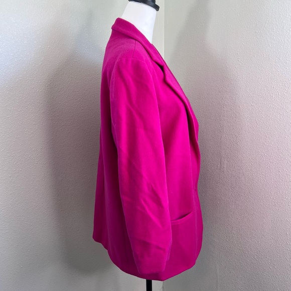 Vintage Metro Express Fuchsia/Magenta Oversized Blazer See Measurements - Picture 6 of 7